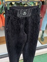 İthal Çelik örme desenli Pantalon 