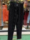 İthal Çelik örme desenli Pantalon 